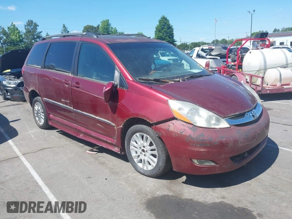 2009 Toyota Sienna XLE with VIN 5TDZK22C99S274280, listed as a IAAI auction lot 42210324 with 149,076 mi miles and . Bid and sale history available at DreamBid. Image 1.