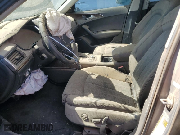 2015 Audi A6 Prestige with VIN WAUHGAFC4FN041391, listed as a Copart auction lot 45207025 with 126,724 mi miles and Salvage title. Bid and sale history available at DreamBid. Image 7.