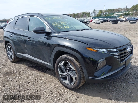 2024 Hyundai Tucson SEL Convenience with VIN KM8JCCD18RU201968, listed as a IAAI auction lot 42128673 with 6,542 mi miles and . Bid and sale history available at carsss.com. Image 1.