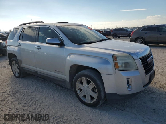 2010 GMC Terrain SLT-1 with VIN 2CTFLFEY8A6296627, listed as a Copart auction lot 72993744 with 159,424 mi miles and Salvage Title. Bid and sale history available at DreamBid. Image 4.