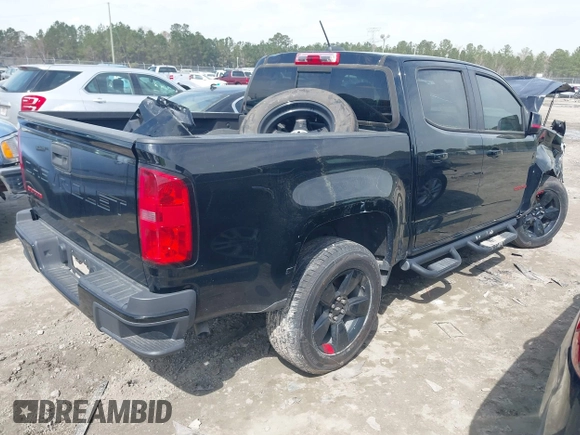 2021 Chevrolet Colorado 2WD LT with VIN 1GCGSCEA6M1283709, listed as a IAAI auction lot 41791122 with 58,893 mi miles and . Bid and sale history available at DreamBid. Image 4.