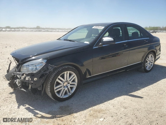 2008 Mercedes-Benz C-Class 3.0L Sport with VIN WDDGF54X78R014539, listed as a Copart auction lot 49936935 with 103,391 mi miles and Salvage Title. Bid and sale history available at carsss.com. Image 1.