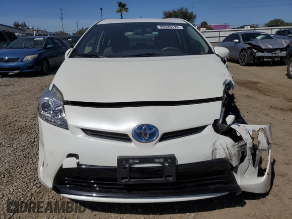 2015 Toyota Prius Four with VIN JTDKN3DU3F1936917, listed as a Copart auction lot 49920125 with 89,273 mi miles and Salvage Title. Bid and sale history available at carsss.com. Image 5.
