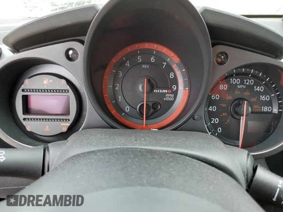 2016 Nissan 370Z Sport z VIN JN1AZ4EH4GM931560, wystawiony jako Copart lot #88990035 z przebiegiem Nie podano mil oraz Czysty tytuł • Clean title. Historia ofert i sprzedaży dostępna na DreamBid. Obrazek 9.