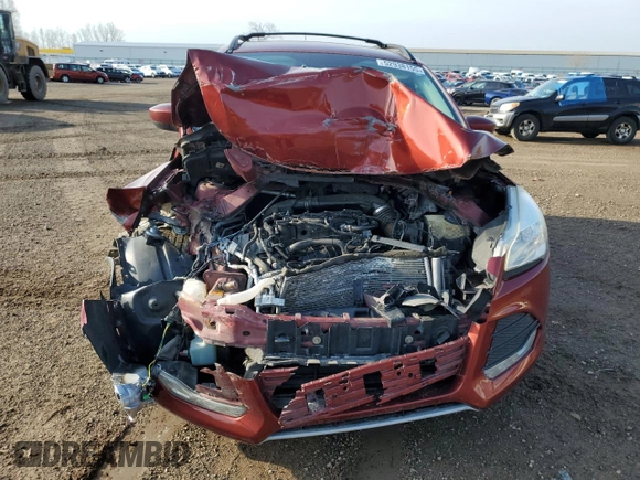 2016 Ford Escape SE with VIN 1FMCU0GX9GUB69534, listed as a Copart auction lot 52938155 with 142,216 mi miles and Clean Title. Bid and sale history available at carsss.com. Image 5.
