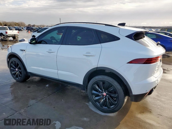 2020 Jaguar E-Pace SE z VIN SADFP2FX4L1010250, wystawiony jako Copart lot #47402005 z przebiegiem 66 351 mil mil oraz Szkoda całkowita • Salvage title. Historia ofert i sprzedaży dostępna na DreamBid. Obrazek 2.