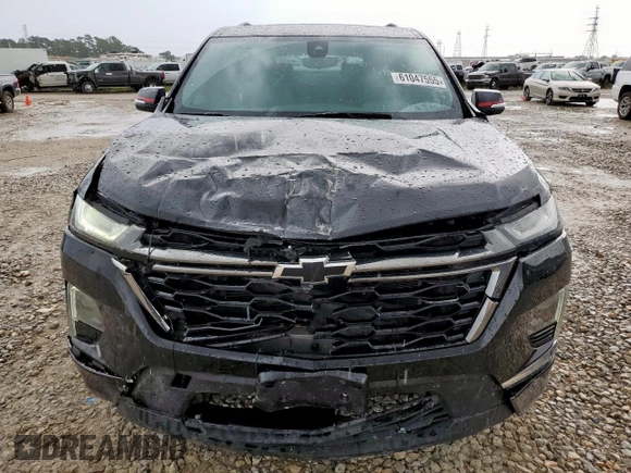 2023 Chevrolet Traverse Premier with VIN 1GNERKKWXPJ182441, listed as a Copart auction lot 61047555 with 151,567 mi miles and Salvage title. Bid and sale history available at DreamBid. Image 5.