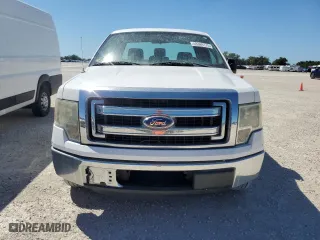 2014 Ford F-150 XL with VIN 1FTNF1CF7EKD18686, listed as a Copart auction lot 48389175 with 133,018 mi miles and Salvage Title. Bid and sale history available at carsss.com. Image 5.