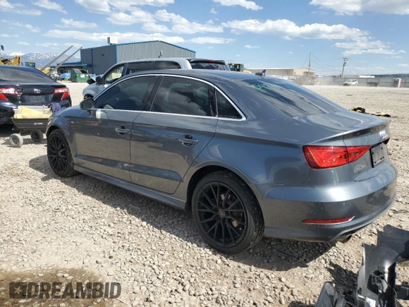 2015 Audi A3 2.0T Prestige with VIN WAUKFGFF7F1010648, listed as a Copart auction lot 55934134 with 86,223 mi miles and Salvage Title. Bid and sale history available at carsss.com. Image 2.