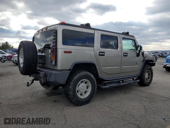 2003 Hummer H2 with VIN 5GRGN23U33H130871, listed as a Copart auction lot 83377484 with 186,126 mi miles and Clean Title. Bid and sale history available at carsss.com. Image 3.