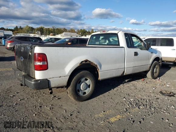 2006 Ford F-150 XL with VIN 1FTRF14WX6KD65700, listed as a Copart auction lot 76083984 with 254,693 mi miles and Salvage Title. Bid and sale history available at carsss.com. Image 3.