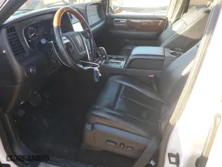 2015 Lincoln Navigator with VIN 5LMJJ2JT7FEJ14619, listed as a Copart auction lot 41954665 with 49,600 mi miles and Salvage Title. Bid and sale history available at carsss.com. Image 7.