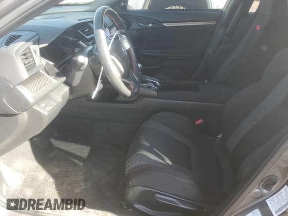 2018 Honda Civic Si with VIN 2HGFC1E57JH704397, listed as a Copart auction lot 51868535 with 44,620 mi miles and Salvage Title. Bid and sale history available at DreamBid. Image 7.