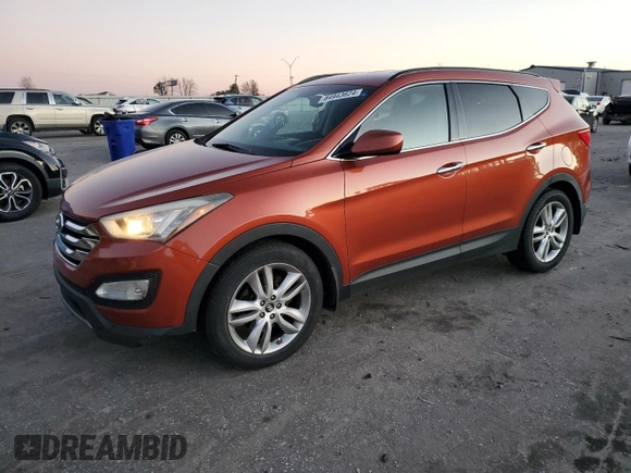 2013 Hyundai Santa Fe Sport z VIN 5XYZUDLAXDG033322, wystawiony jako Copart lot #84943624 z przebiegiem 242 567 mil mil oraz Szkoda całkowita • Salvage title. Historia ofert i sprzedaży dostępna na DreamBid. Obrazek 1.