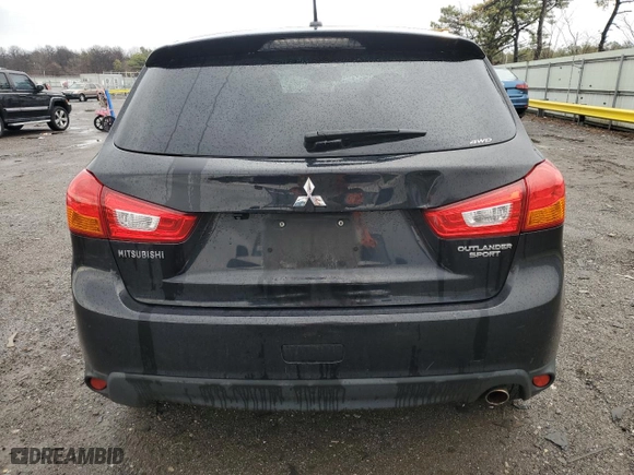 2015 Mitsubishi Outlander Sport SE with VIN 4A4AR4AU0FE053059, listed as a Copart auction lot 51609745 with 105,215 mi miles and Clean Title. Bid and sale history available at carsss.com. Image 6.