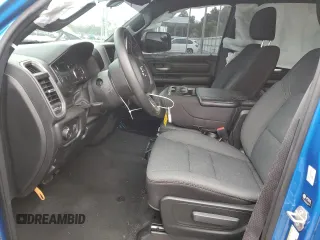 2023 Ram 1500 Tradesman with VIN 1C6SRFGT1PN666130, listed as a Copart auction lot 69990804 with 2,229 mi miles and Salvage title. Bid and sale history available at DreamBid. Image 7.