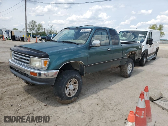1997 Toyota T100 SR5 with VIN JT4UN24D6V0047147, listed as a Copart auction lot 54505115 with 198,535 mi miles and Clean Title. Bid and sale history available at DreamBid. Image 1.
