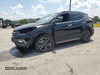 2017 Hyundai Santa Fe Ultimate with VIN 5XYZWDLA4HG433988, listed as a Copart auction lot 61867975 with 139,626 mi miles and Salvage title. Bid and sale history available at DreamBid. Image 1.