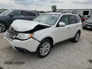 2013 Subaru Forester X Premium with VIN JF2SHADCXDH434706, listed as a Copart auction lot 55883865 with 63,293 mi miles and Salvage title. Bid and sale history available at DreamBid. Image 1.