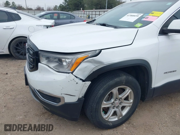 2019 GMC Acadia SLE with VIN 1GKKNKLA9KZ199479, listed as a IAAI auction lot 41580039 with 87,260 mi miles. Bid and sale history available at carsss.com. Image 6.