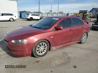 2012 Mitsubishi Lancer ES with VIN JA32U2FU0CU020408, listed as a Copart auction lot 46255975 with 130,605 mi miles and Salvage title. Bid and sale history available at DreamBid. Image 1.