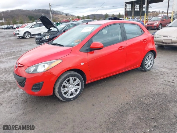 2013 Mazda Mazda2 Sport with VIN JM1DE1KZ2D0159998, listed as a IAAI auction lot 41659276 with 56,579 mi miles. Bid and sale history available at carsss.com. Image 2.
