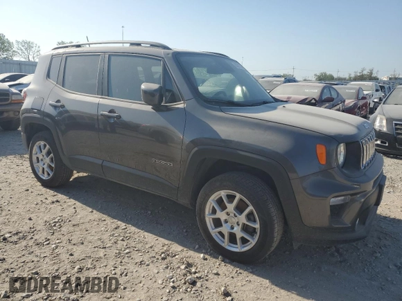 2019 Jeep Renegade Latitude z VIN ZACNJBBB1KPK06127, wystawiony jako Copart lot #85591714 z przebiegiem 54 526 mil mil oraz Szkoda całkowita • Salvage title. Historia ofert i sprzedaży dostępna na DreamBid. Obrazek 4.