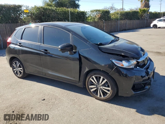 2019 Honda Fit EX with VIN 3HGGK5H86KM721621, listed as a Copart auction lot 47074915 with 48,219 mi miles and Salvage Title. Bid and sale history available at DreamBid. Image 4.