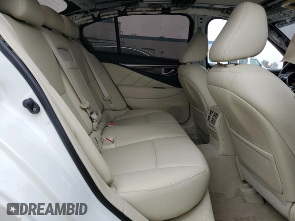 2018 Infiniti Q50 Luxe with VIN JN1EV7APXJM354116, listed as a Copart auction lot 52459655 with 66,624 mi miles and Non Repairable. Bid and sale history available at DreamBid. Image 10.