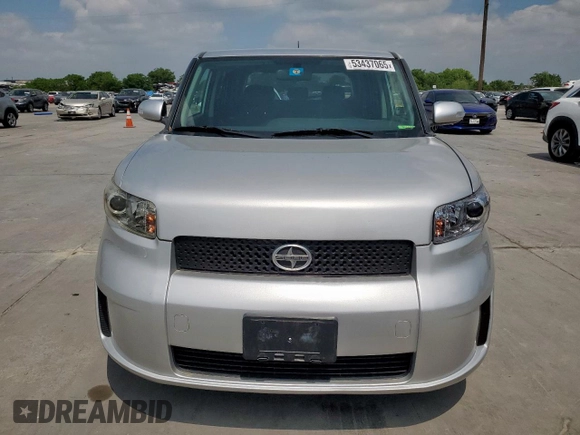 2009 Scion xB with VIN JTLKE50E891076659, listed as a Copart auction lot 53437065 with 153,703 mi miles and Salvage Title. Bid and sale history available at carsss.com. Image 5.