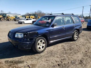 2006 Subaru Forester 2.5 X with VIN JF1SG63686H737695, listed as a Copart auction lot 45998555 with 189,461 mi miles and Salvage Title. Bid and sale history available at carsss.com. Image 1.