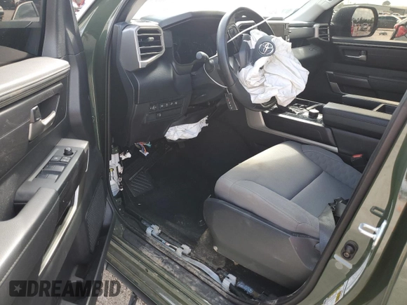 2022 Toyota Tundra 2WD SR5 with VIN 5TFLA5ABXNX012503, listed as a Copart auction lot 75023634 with 48,510 mi miles and Salvage Title. Bid and sale history available at carsss.com. Image 8.