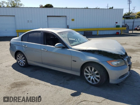 2008 BMW 3 Series 335xi with VIN WBAVD53538A252648, listed as a Copart auction lot 63469105 with 191,576 mi miles and Salvage title. Bid and sale history available at DreamBid. Image 4.