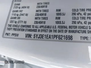 2023 Tesla Model 3 с VIN 5YJ3E1EA1PF621698, выставлен на аукционе IAAI как лот 42167852 с пробегом 23 778 миль миль и . История ставок и продаж доступна на DreamBid. Изображение 9.