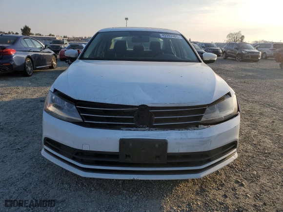 2017 Volkswagen Jetta 1.4T SE with VIN 3VWDB7AJ1HM406922, listed as a Copart auction lot 42992405 with 73,168 mi miles and Salvage Title. Bid and sale history available at carsss.com. Image 5.