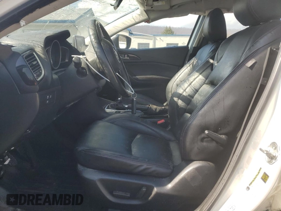 2014 Mazda 3 i Grand Touring with VIN JM1BM1W7XE1137844, listed as a Copart auction lot 50074855 with 168,534 mi miles and Salvage Title. Bid and sale history available at carsss.com. Image 7.