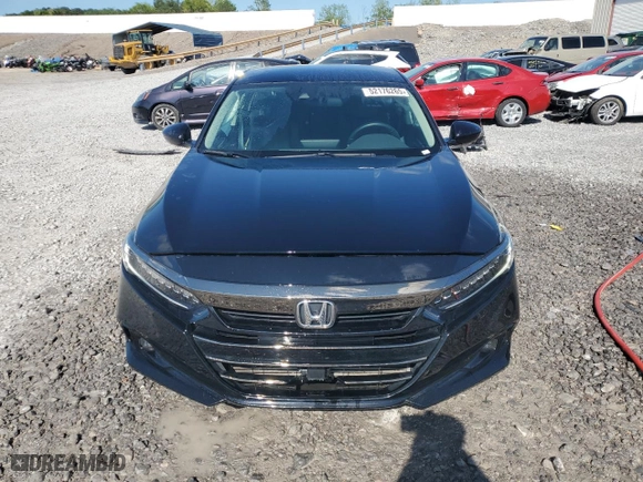 2022 Honda Accord Sedan Sport SE with VIN 1HGCV1F47NA115650, listed as a Copart auction lot 52176265 with 40,015 mi miles and Salvage Title. Bid and sale history available at carsss.com. Image 5.