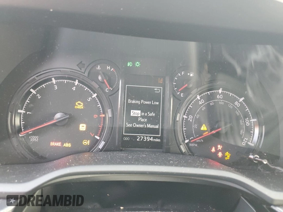 2023 Toyota 4Runner SR5 Premium with VIN JTENU5JR0P6135311, listed as a Copart auction lot 51647385 with 27,394 mi miles and Non repairable. Bid and sale history available at DreamBid. Image 9.