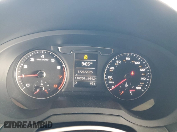 2018 Audi Q3 Premium with VIN WA1ECCFS1JR007540, listed as a Copart auction lot 62449775 with 118,766 mi miles and Salvage title. Bid and sale history available at DreamBid. Image 9.