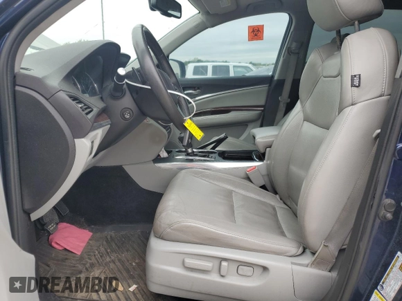 2015 Acura MDX Advance/Entertainment Pkg with VIN 5FRYD3H80FB014718, listed as a Copart auction lot 51899015 with 156,351 mi miles and Clean Title. Bid and sale history available at carsss.com. Image 7.