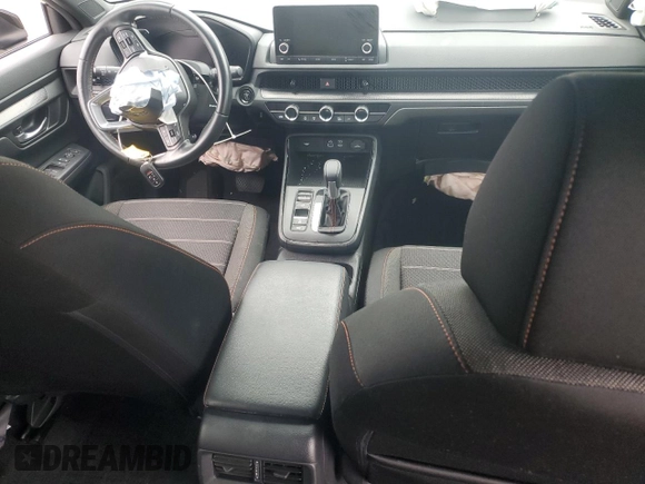2024 Honda CR-V Sport with VIN 7FARS5H57RE008601, listed as a Copart auction lot 86955664 with Not Provided miles and Salvage Title. Bid and sale history available at DreamBid. Image 8.
