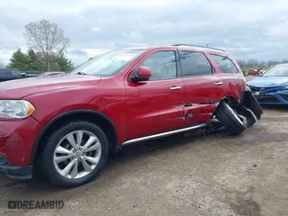2013 Dodge Durango Crew with VIN 1C4RDJDG8DC540399, listed as a IAAI auction lot 42041455 with 126,435 mi miles. Bid and sale history available at carsss.com. Image 6.