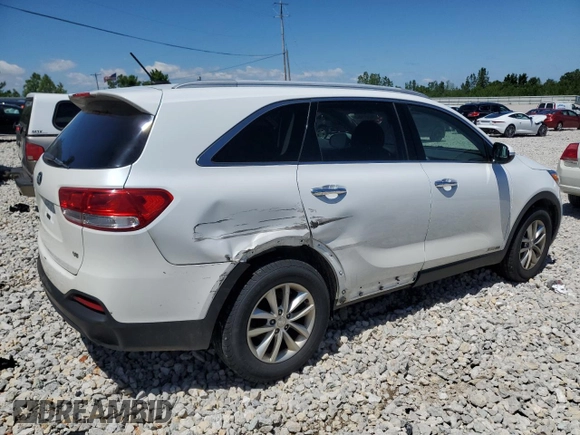 2018 Kia Sorento LX V6 with VIN 5XYPGDA55JG373056, listed as a Copart auction lot 56362954 with 138,283 mi miles and Clean Title. Bid and sale history available at carsss.com. Image 3.