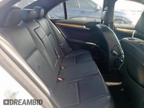 2009 Mercedes-Benz C 350 Sport with VIN WDDGF56X69R056988, listed as a Copart auction lot 58310825 with 153,579 mi miles and Salvage title. Bid and sale history available at DreamBid. Image 10.