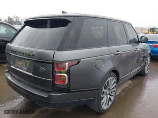 2019 Land Rover Range Rover HSE with VIN SALGS2SV7KA517881, listed as a IAAI auction lot 41766088 with 63,318 mi miles. Bid and sale history available at carsss.com. Image 4.