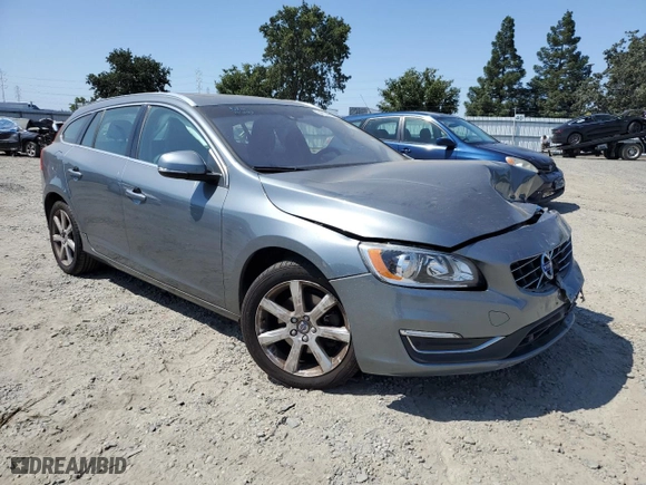 2017 Volvo V60 Premier with VIN YV140MEK0H1368262, listed as a Copart auction lot 54734263 with 0 mi miles. Bid and sale history available at carsss.com. Image 4.