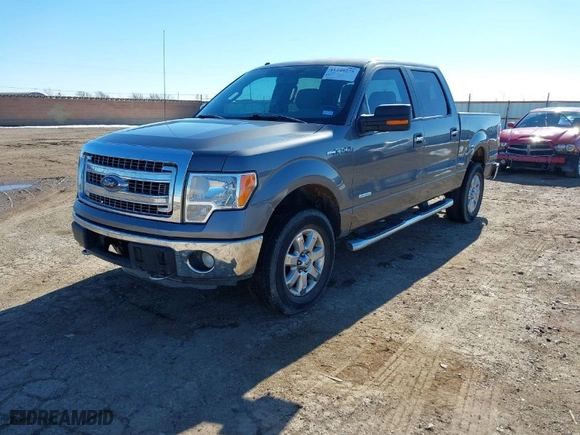 2013 Ford F-150 XL with VIN 1FTFW1ET6DKF36365, listed as a IAAI auction lot 41349275 with 110,193 mi miles. Bid and sale history available at carsss.com. Image 2.