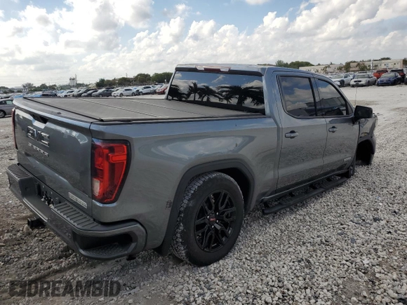 2020 GMC Sierra 1500 Elevation with VIN 3GTP8CEDXLG429702, listed as a Copart auction lot 50193485 with 30,797 mi miles and Salvage Title. Bid and sale history available at DreamBid. Image 3.