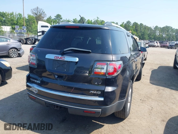 2015 GMC Acadia SLE with VIN 1GKKVNED3FJ283844, listed as a IAAI auction lot 42479717 with 185,574 mi miles and . Bid and sale history available at DreamBid. Image 4.