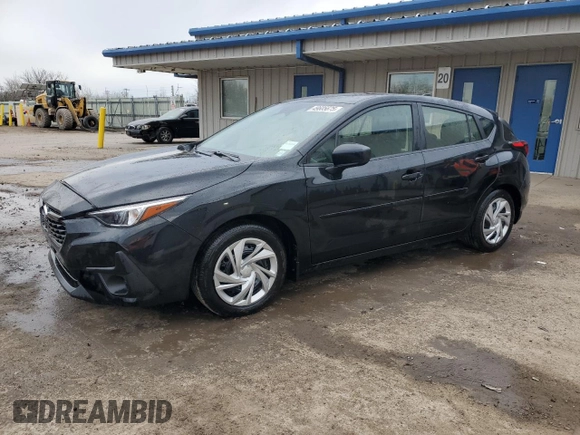 2024 Subaru Impreza with VIN JF1GUABC7R8909390, listed as a Copart auction lot 49605675 with 401 mi miles and Salvage Title. Bid and sale history available at carsss.com. Image 1.